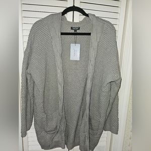 Traleubie Cardigan /sweater/ Brown/size Large